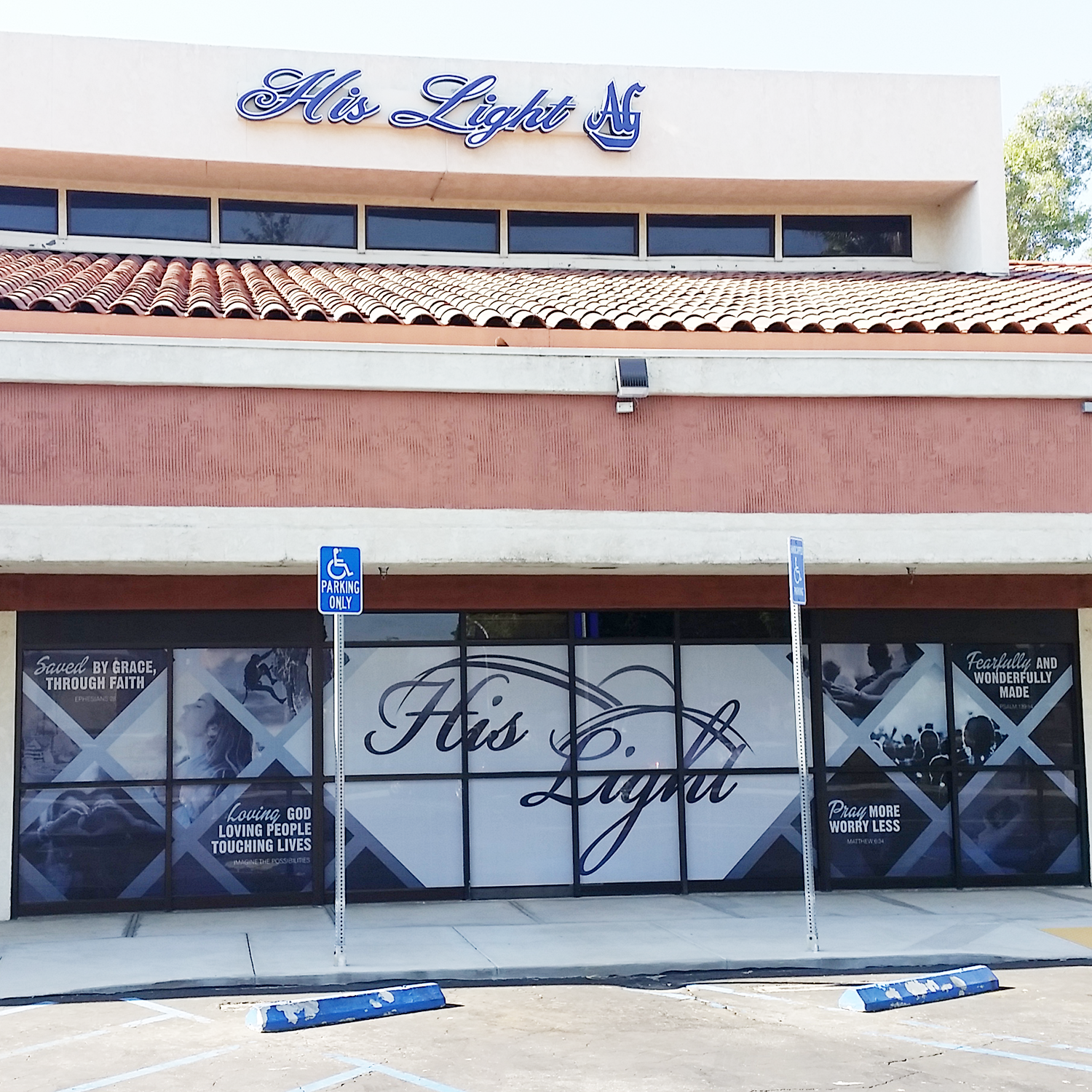 His Light Window Design